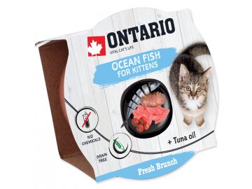 Kalíšek ONTARIO Fresh Brunch Kitten Ocean Fish