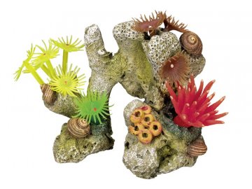 Akvarijní dekorace korálový kámen 11 x 7 x 8,5 cm
