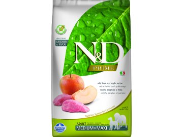 N&D PRIME DOG Adult M/L Boar & Apple 2,5kg