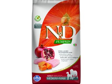 N&D Pumpkin DOG Adult M/L Chicken&Pomegranate 2,5kg