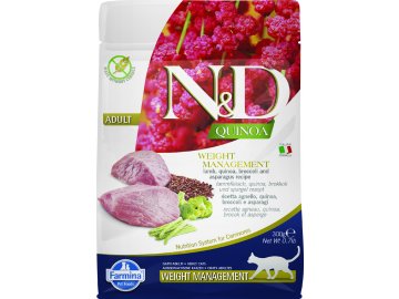 N&D Quinoa CAT Weight Management Lamb & Broccoli 300g