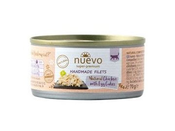 Nuevo kočka Handmade kuře s vejcem konz. 70g