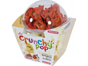 Zolux Popcorn pochoutka pro hlodavce mrkev 43 g