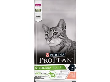 PURINA¬ PRO PLAN¬ STERILISED Adult 1+ Years with OPTIRENAL¬ Rich in Salmon Front 4