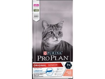 PURINA¬ PRO PLAN¬ ORIGINAL Senior 7+ Years with LONGEVIS¬ Rich in Salmon Front 3