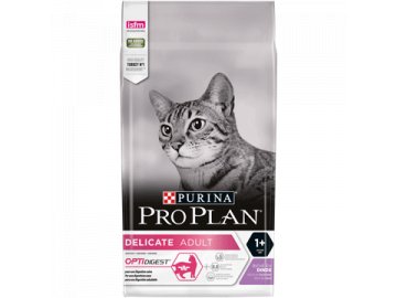 PURINA¬ PRO PLAN¬ DELICATE Adult 1+ Years with OPTIDIGEST¬ Rich in Turkey Front 4