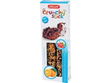 Pochoutka CRUNCHY STICK rybíz/pomeranč pro morče Zolux