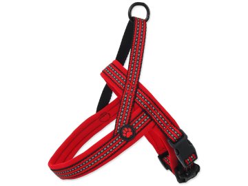 Postroj Active Dog Neoprene XS červený 1,5x40-45cm