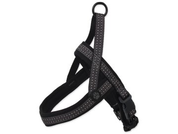 Postroj Active Dog Neoprene S šedý 1,5x45-55cm