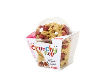 Pochoutka CRUNCHYCUP mrkev/řepa pro hlodavce 130g Zolux