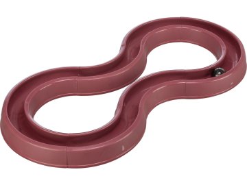 Hračka pro kočky, skládací dráha pro závod míčků 65x31 cm