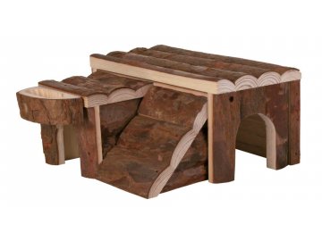 Dřevěný domek LUKA pro křečka 14x7x14cm TRIXIE
