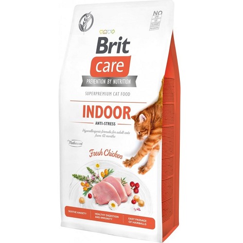 Levně Brit care cat indoor anti-stress grain free 2kg