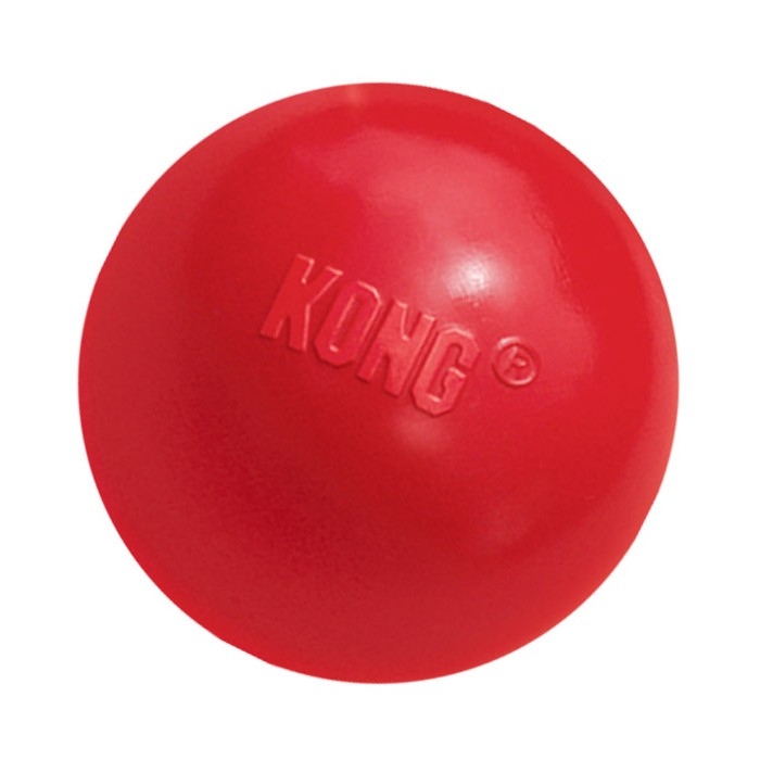 Levně Kong Ball M+L odolný gumový míček 8cm