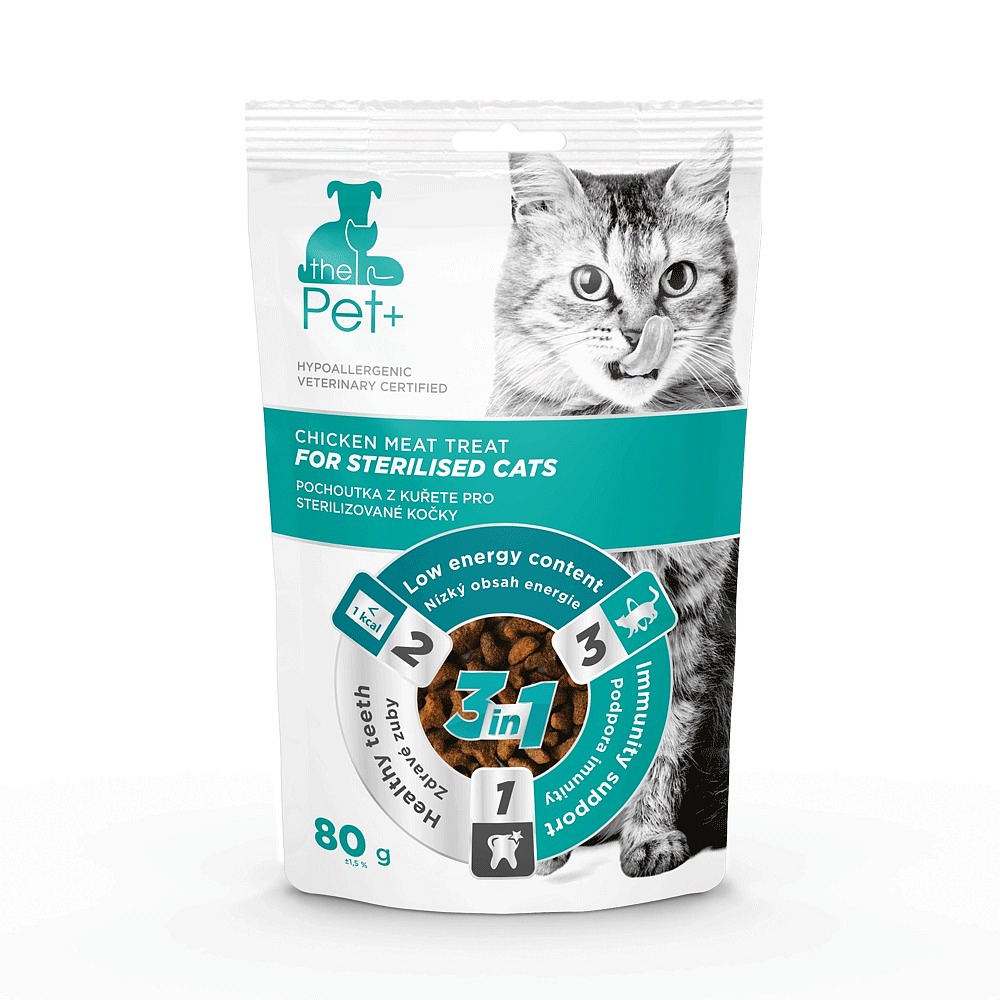 Levně thePet+ cat Sterilised treat 80 g