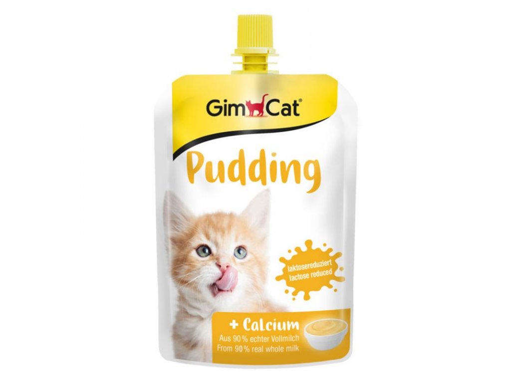 Levně Gimcat Pudink vanilkový 150g