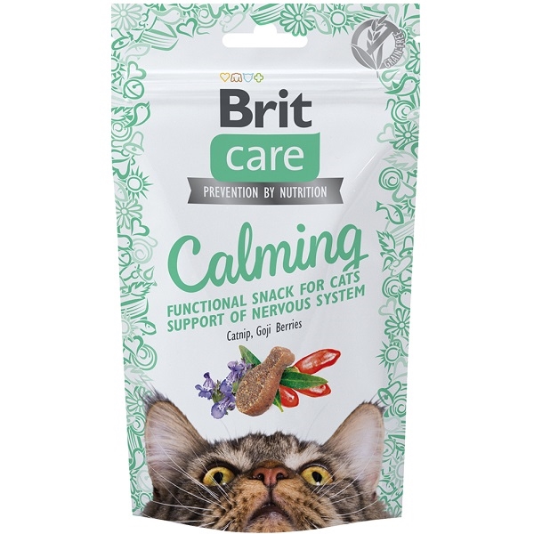 Levně Brit Care Cat Snack Calming 50g