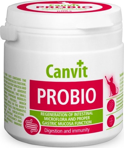 Levně Canvit Probio pro kočky 100g plv.