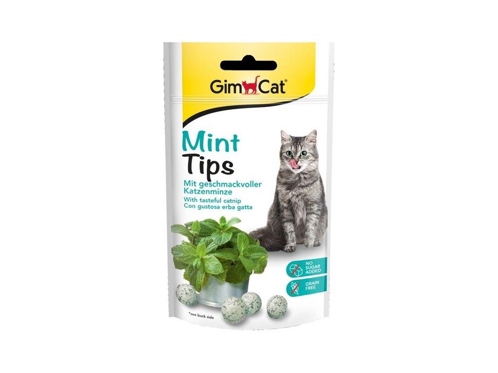 Levně Gimcat CAT MINTIPS 40g