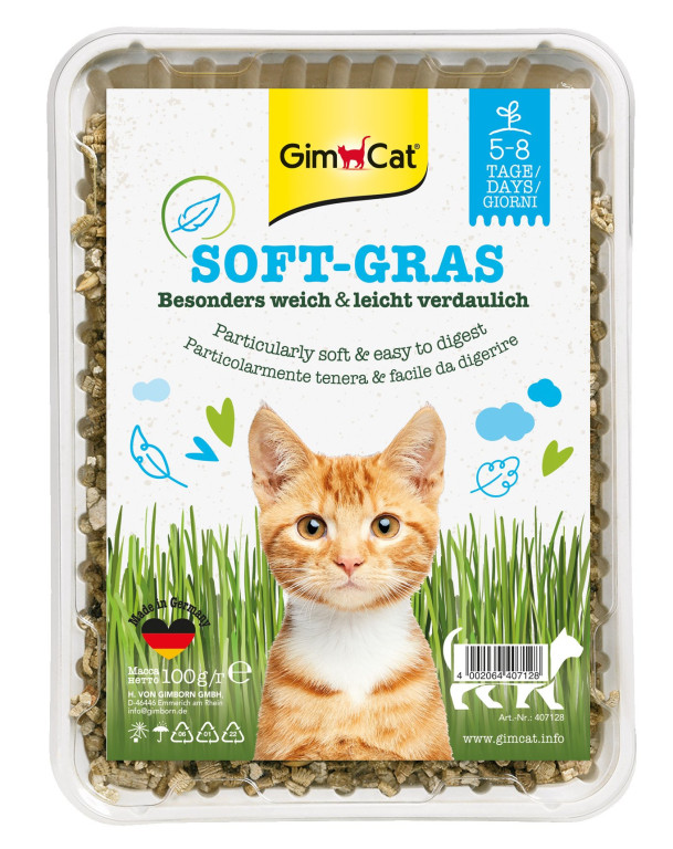 Levně Gimpet kočka Tráva Soft-Grass 100g