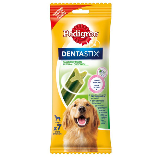 Levně Pedigree Pochoutka Denta Stix Fresh Maxi 7ks (270g)