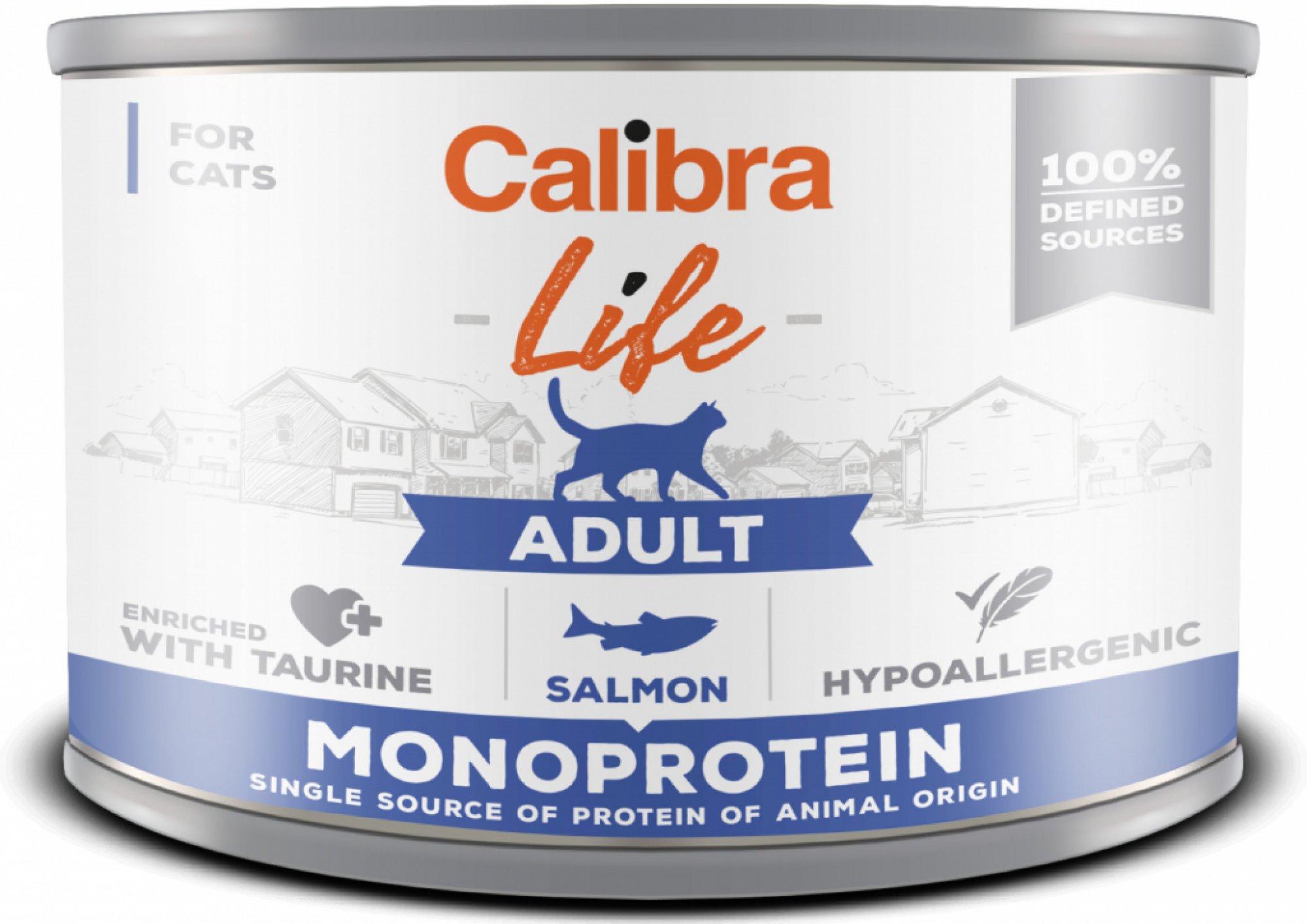 Levně Calibra Cat Life konz.Adult Salmon 200g