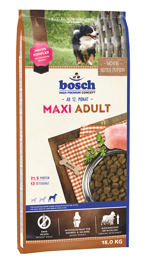 Levně Bosch Dog Adult Maxi 15kg