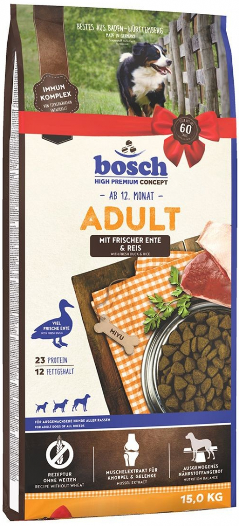 Levně Bosch Dog Adult Duck & Rice 15kg