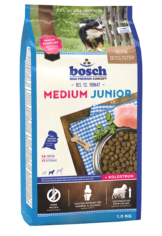 Levně Bosch Dog Junior Medium 1kg