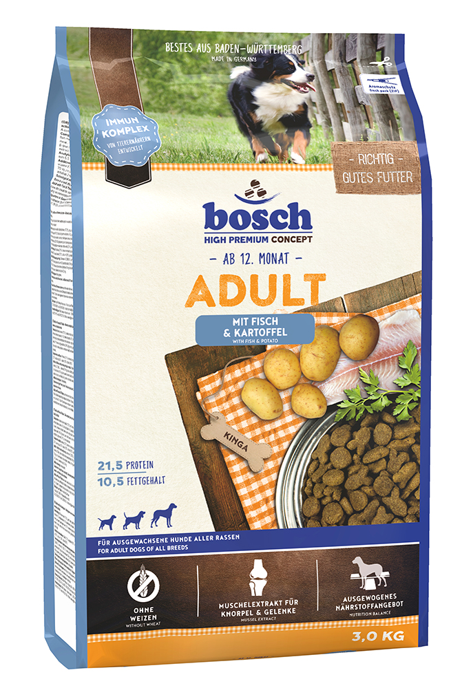 Levně Bosch Dog Adult Fish&Potato 3kg