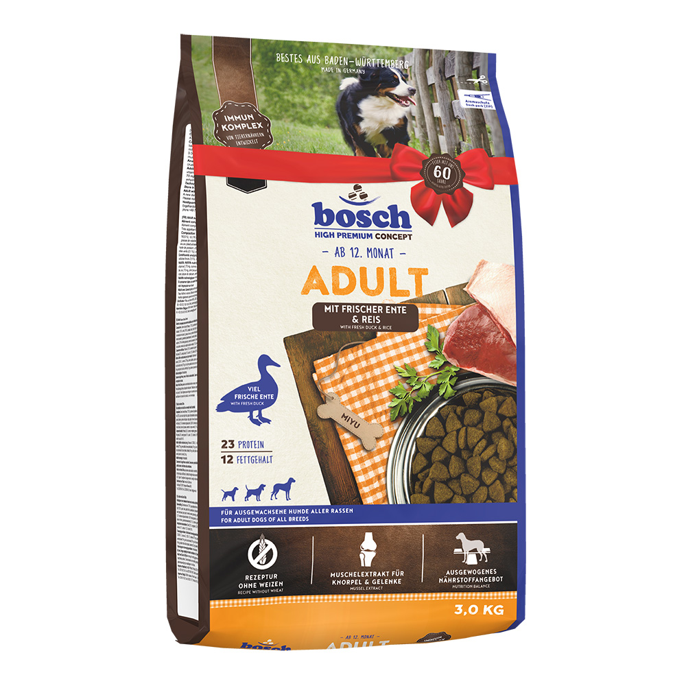 Levně Bosch Dog Adult Duck & Rice 3kg