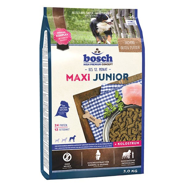 Levně Bosch Dog Junior Maxi 3kg