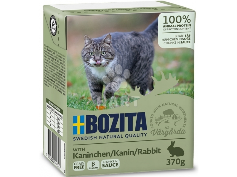 Levně Bozita Cat kousky v omáčce s králičí Tetrapak 370g