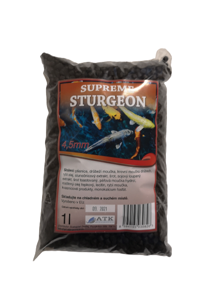 Levně STURGEON SUPREME - 10 6 mm - krmení pro jesetery Objem: 4l