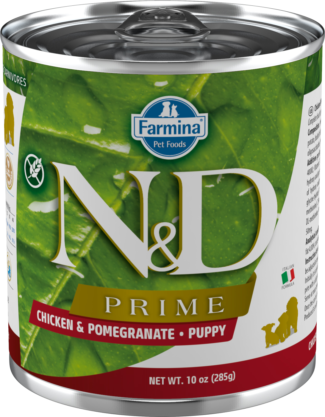 Levně Konzerva N&D DOG PRIME Puppy Chicken & Pomegranate 285g