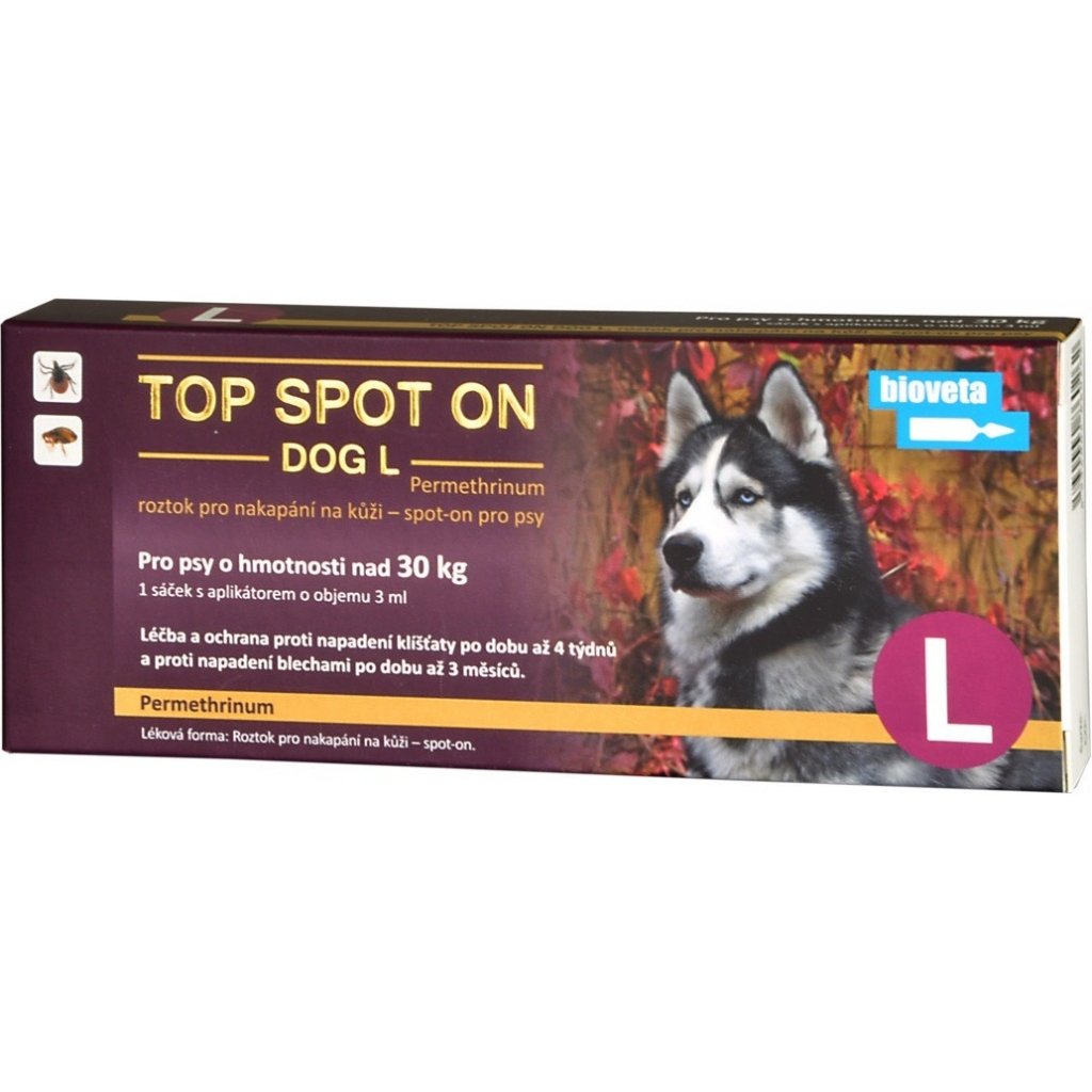 Levně Fipron Top spot on Dog L 1x3ml (nad 30kg)