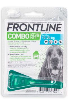 Levně FRONTLINE COMBO spot-on pro psy M (10-20kg)-1x1,34ml