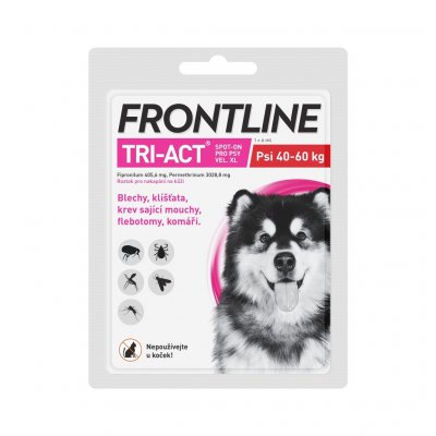 Levně FRONTLINE TRI-ACT spot-on pro psy XL (40-60 kg)-1x6ml