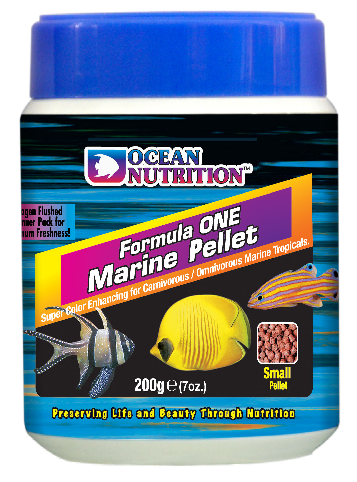 Levně Ocean Nutrition Formula One Marine Pellets Small 200g