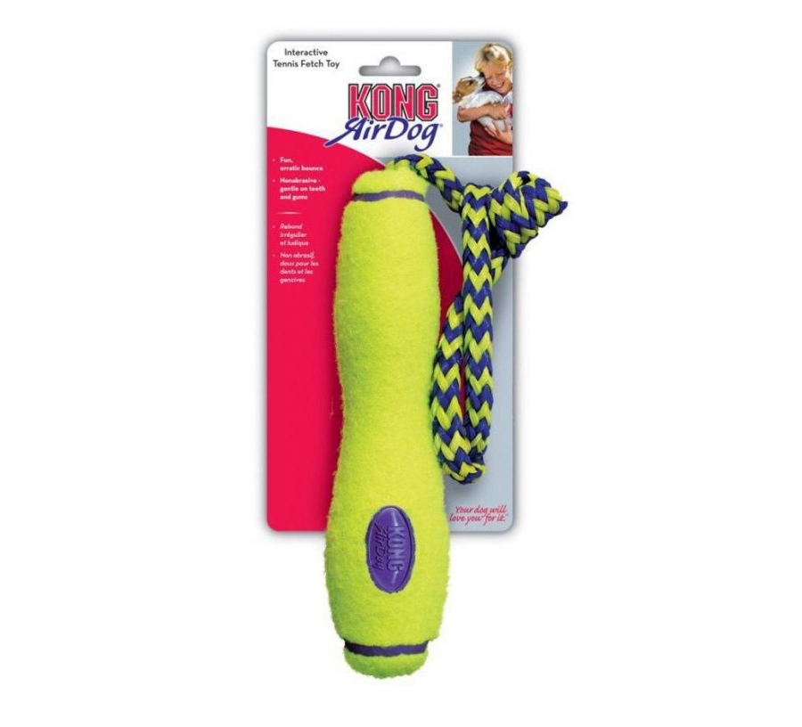 Levně Kong AirDog Stick Medium tenisová hračka 20cm