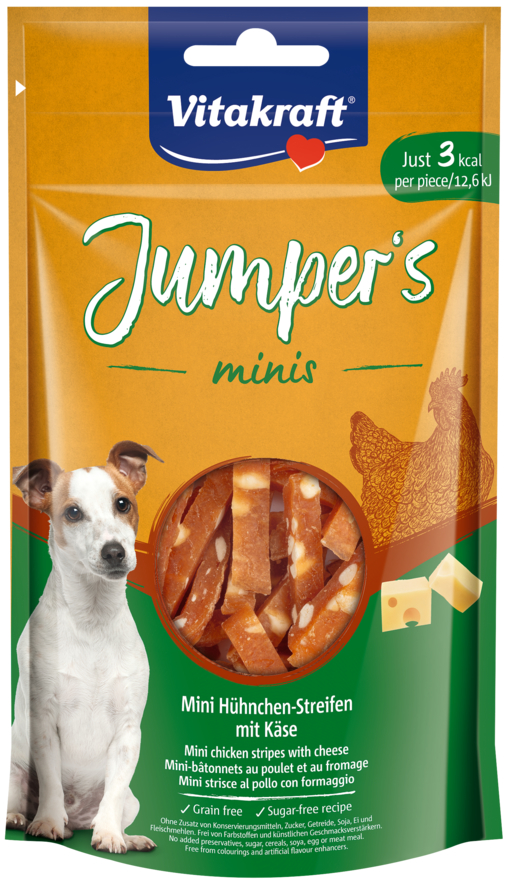 Levně Jumpers minis kuřecí se sýrem 80g