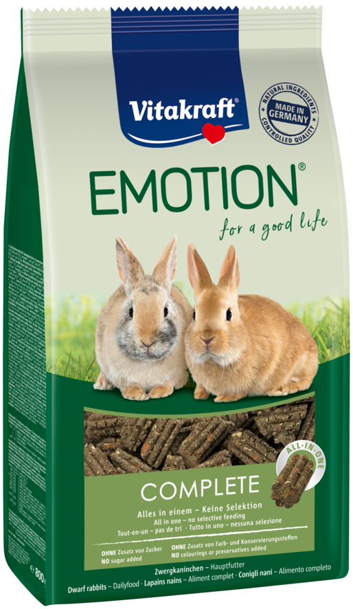 Levně Emotion Complete králík Adult 800g