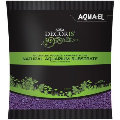 Levně AQUAEL písek Aqua Decoris, 1kg, 2-3 mm, fuchsia