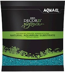 Levně Aquael Aqua Decoris Turquoise 2-3mm 1kg, písek dekorační