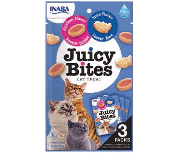 Levně Churu Cat Juicy Bites Chicken&Tuna Flavor 3x11,3g