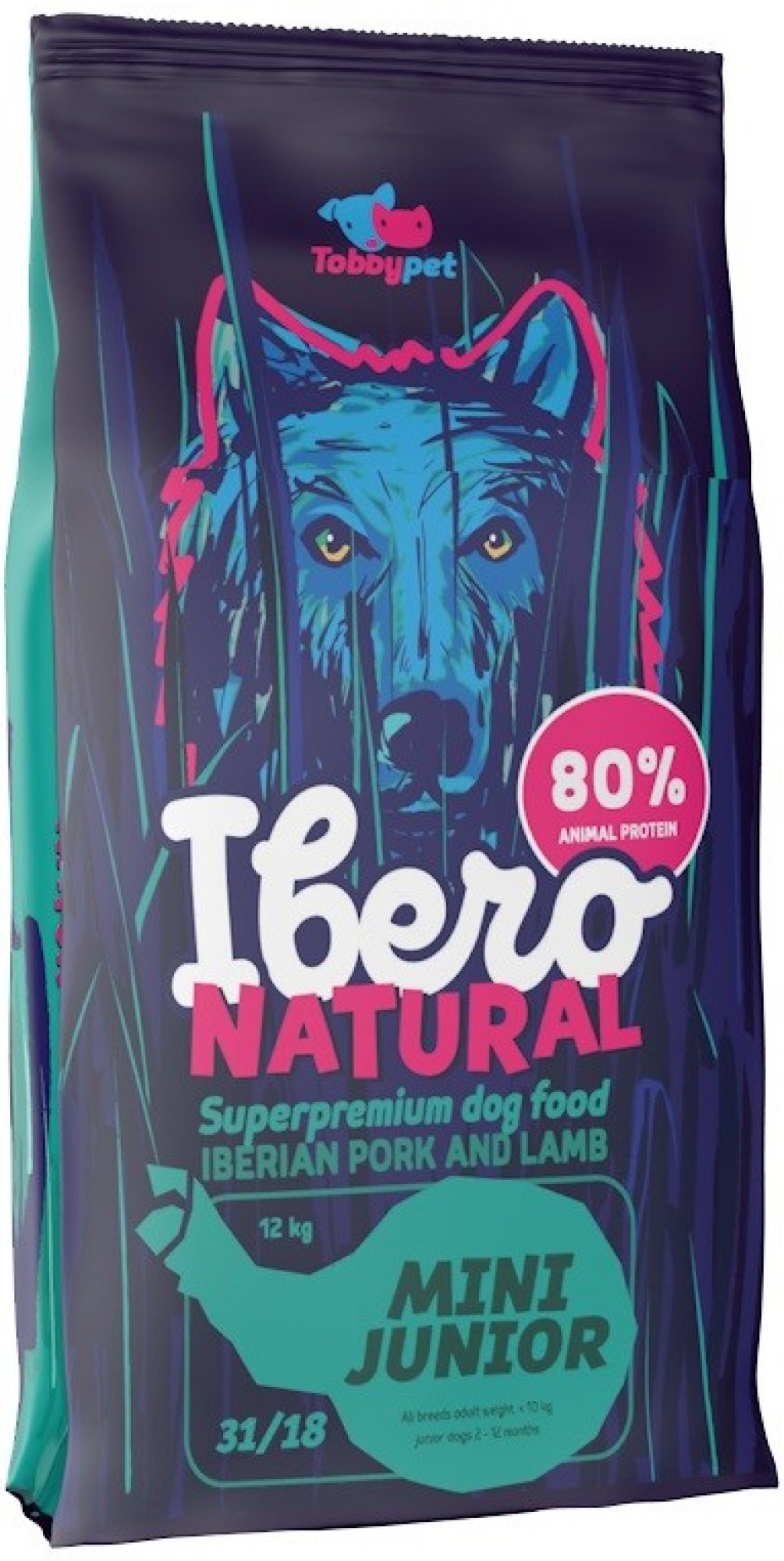 Levně Ibero NATURAL dog MINI JUNIOR Velikost balení: 12kg