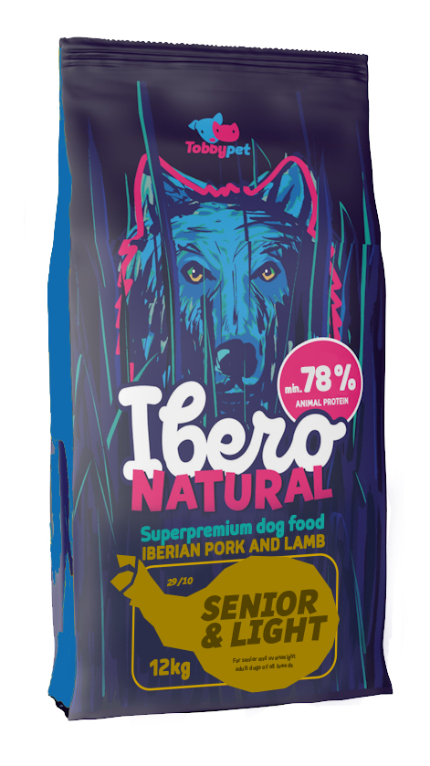 Levně Ibero NATURAL dog SENIOR/LIGHT Velikost balení: 12kg