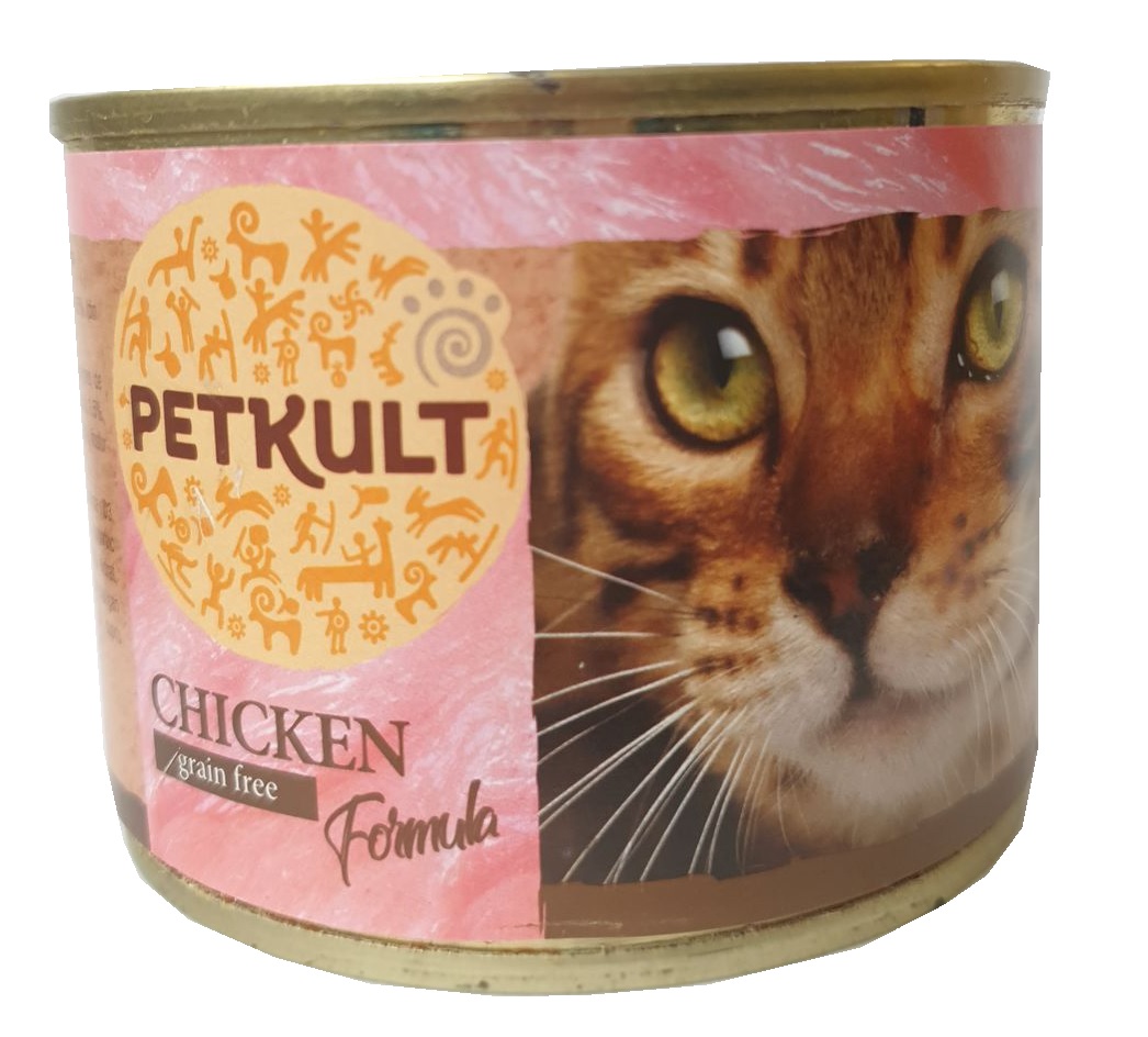 Levně PETKULT cat konz. KUŘECÍ 185g