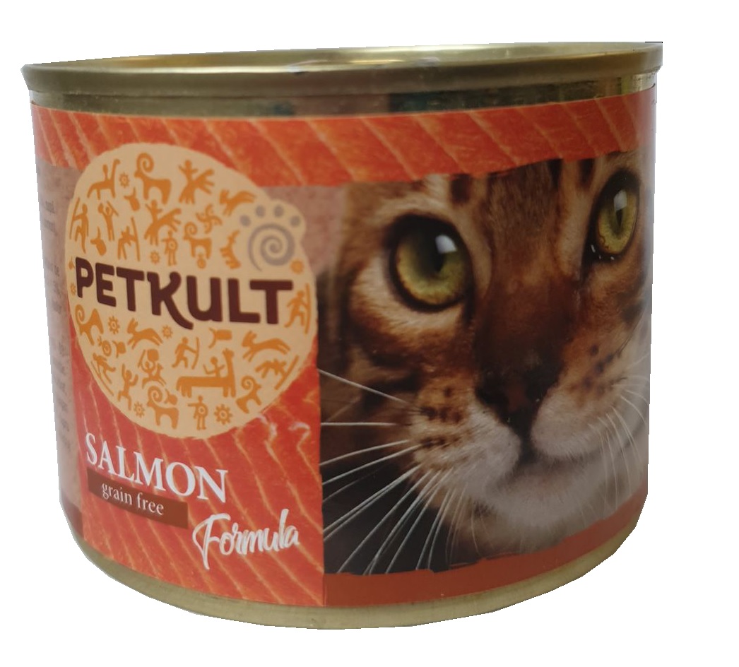 Levně PETKULT cat konz. LOSOS 185g