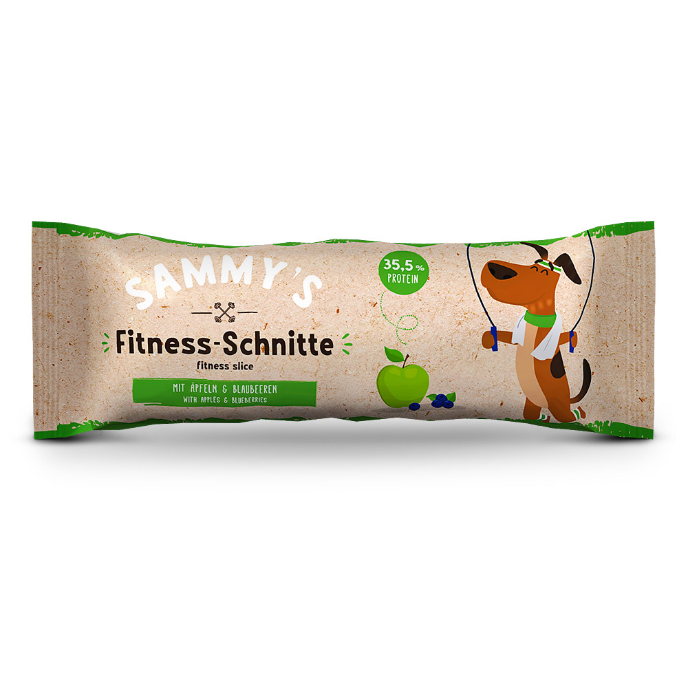 Levně Bosch Sammy’s Fitness Slice Apples& Blueberries 25g